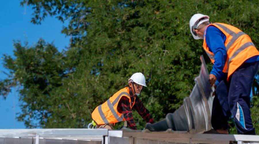 Professional metal roof installation in Holly Ridge, NC